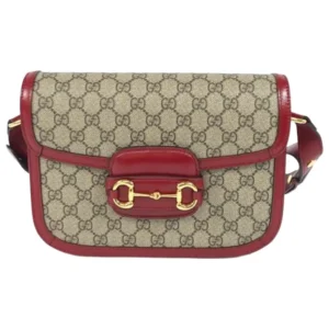 グッチ GGスプリーム ホースビット1955 ショルダーバッグ PVC レザー