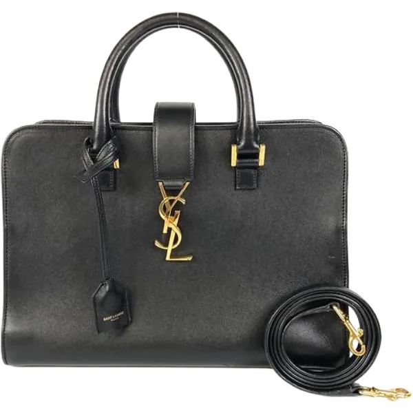 サンローラン ベイビーカバス ハンドバッグ レザー