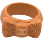 シャネル リボン リング