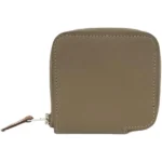 エルメス アザップコンパクトミニシルクイン コインケース レザー K刻印 シルバー金具