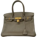 エルメス バーキン30 ハンドバッグ レザー □P刻印 ゴールド金具