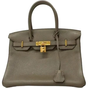 エルメス バーキン30 ハンドバッグ レザー □P刻印 ゴールド金具