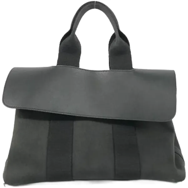 エルメス ヴァルパライソPM ハンドバッグ キャンバス □J刻印 シルバー金具