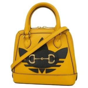 グッチ オールドグッチ ハンドバッグ レザー アディダスコラボ