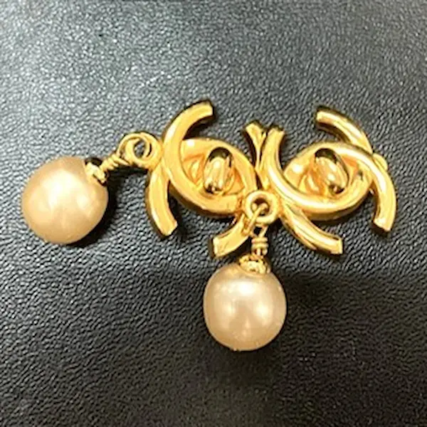 シャネル　ココマーク　ターンロック　イヤリング