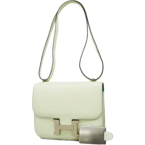 エルメス コンスタンス18 ショルダーバッグ レザー B刻印 シルバー金具