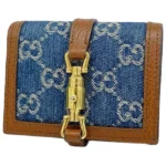 グッチ ニュージャッキー GGデニム 財布 レザー デニム