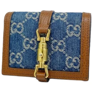 グッチ ニュージャッキー GGデニム 財布 レザー デニム