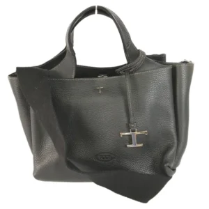 トッズ ハンドバッグ レザー