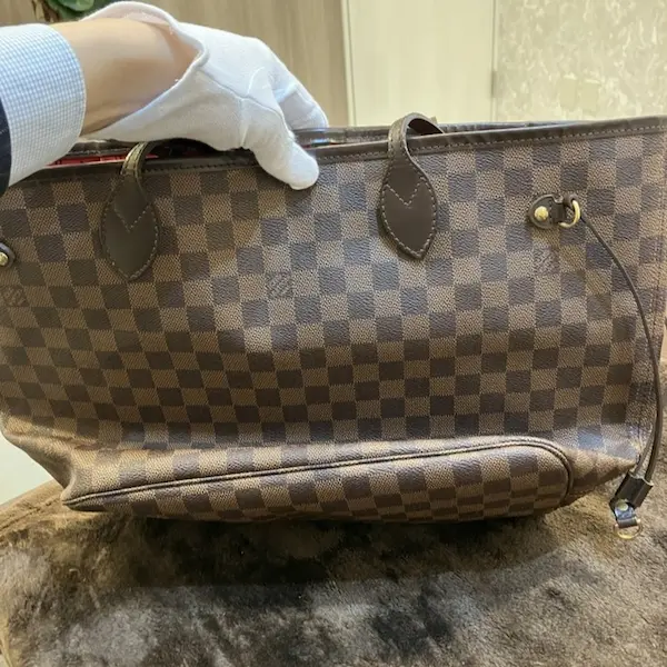 ルイ・ヴィトン　ダミエ・エベヌ　ネヴァーフル MM