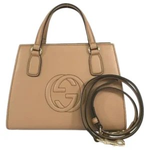 グッチ ソーホー ハンドバッグ レザー