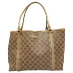 グッチ GGクリスタル トートバッグ コーティングキャンバス