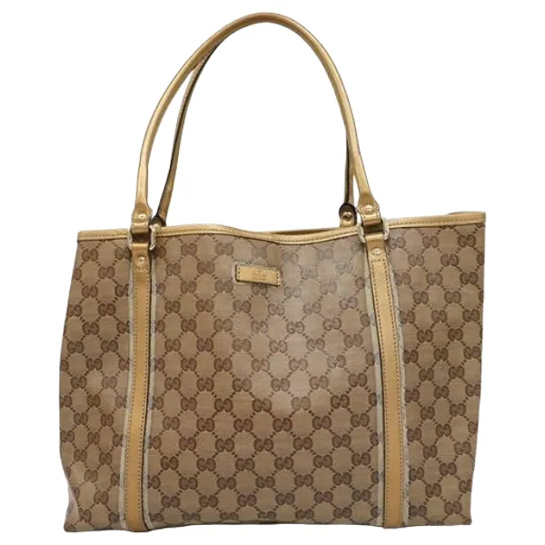 グッチ GGクリスタル トートバッグ コーティングキャンバス