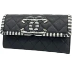 シャネル CCフィリグリー 財布 キャビアスキン