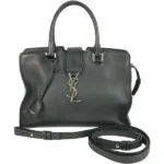 サンローラン カサンドラ ベイビーカバス ハンドバッグ レザー