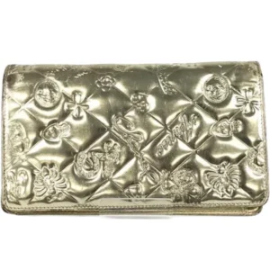 シャネル アイコン 財布 パテントレザー