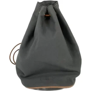 エルメス ポロションミミルPM ショルダーバッグ キャンバス ゴールド金具