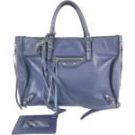 バレンシアガ ペーパーA6 ハンドバッグ レザー