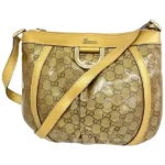 グッチ GGクリスタル アビー ショルダーバッグ コーティングキャンバス