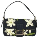 フェンディ マンマバケット ハンドバッグ デニム