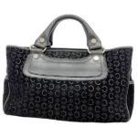 セリーヌ Cマカダム ブギーバッグ ハンドバッグ スウェード