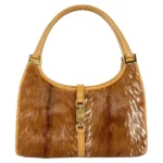 グッチ ジャッキー ハンドバッグ ハラコ