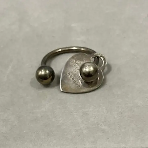 ティファニー　リターン トゥ ティファニー　ハート タグ キーリング