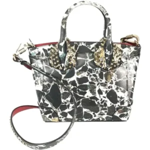 クリスチャン・ルブタン ハンドバッグ レザー