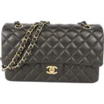 シャネル マトラッセ チェーンショルダーバッグ ラムスキン