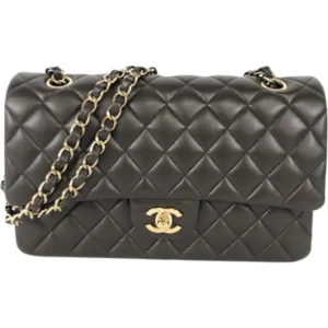 シャネル マトラッセ チェーンショルダーバッグ ラムスキン