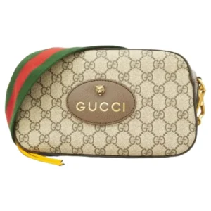 グッチ GGスプリーム シェリーライン ショルダーバッグ PVC