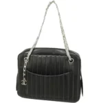 シャネル ニューマドモアゼル チェーンショルダーバッグ ラムスキン