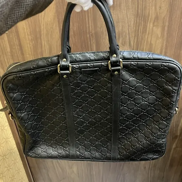 グッチ　グッチシマ　ブリーフケース