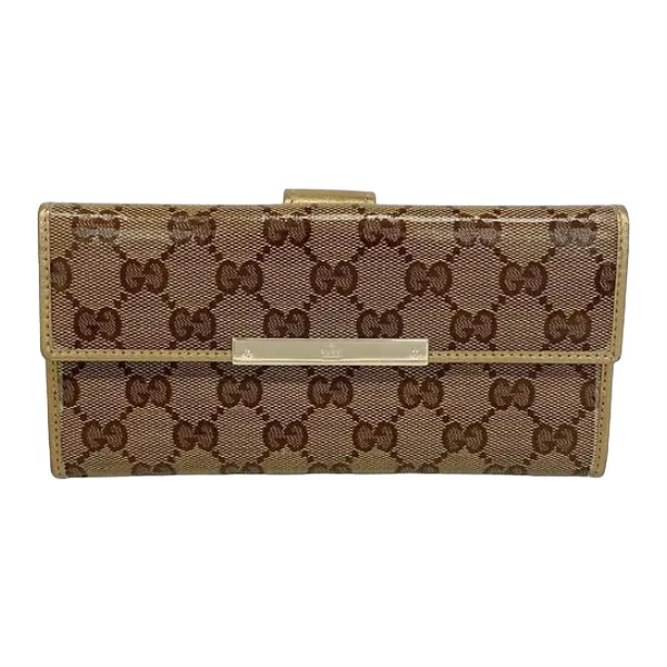 グッチ GGクリスタル 財布 エナメル