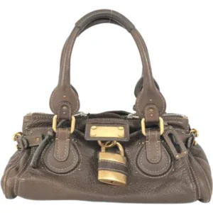 クロエ パディントン ハンドバッグ レザー