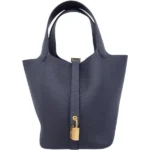 エルメス ピコタンロックPM ハンドバッグ レザー K刻印 ゴールド金具
