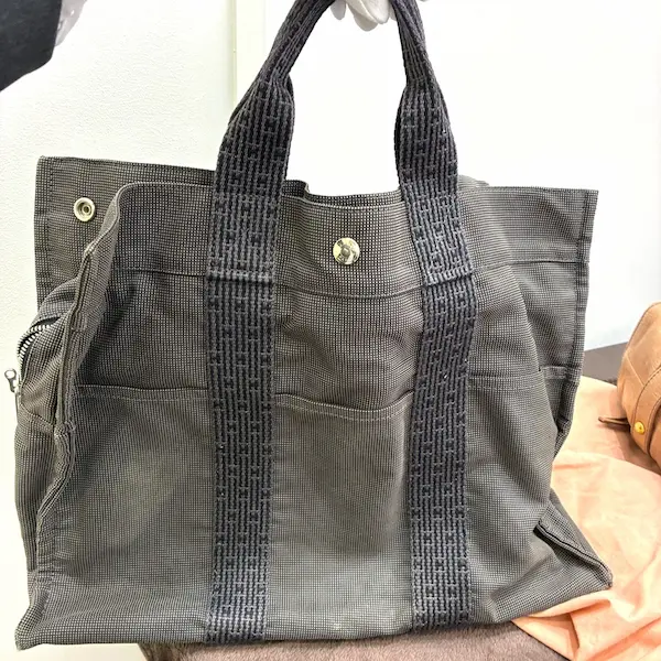 エルメス　エールライン　トートバッグ
