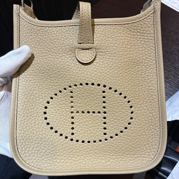 エルメス　エブリン　K刻印