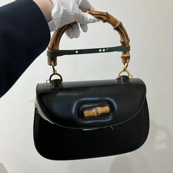 グッチ　バンブー　トップハンドルバッグ