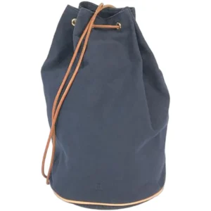 エルメス ポロションミミルGM ショルダーバッグ キャンバス シルバー金具
