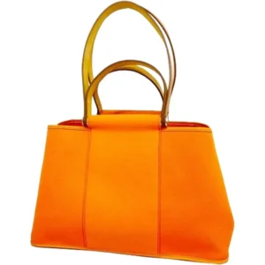 エルメス カバックエラン トートバッグ キャンバス □M刻印 シルバー金具