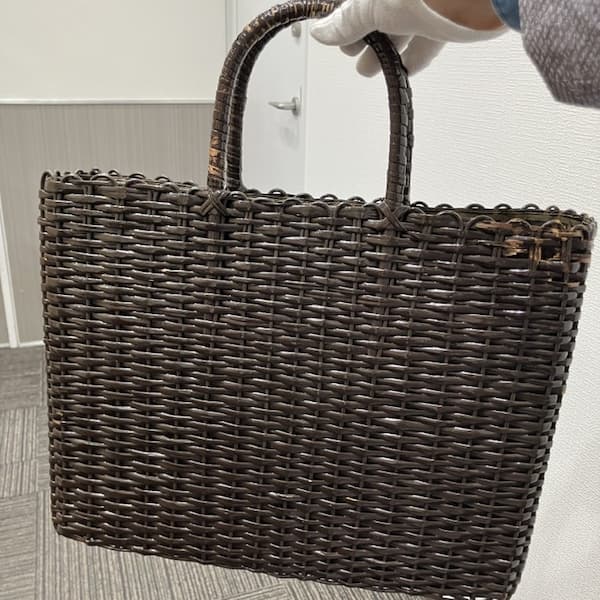 フェンディ　ラタン　バスケット　トートバッグ
