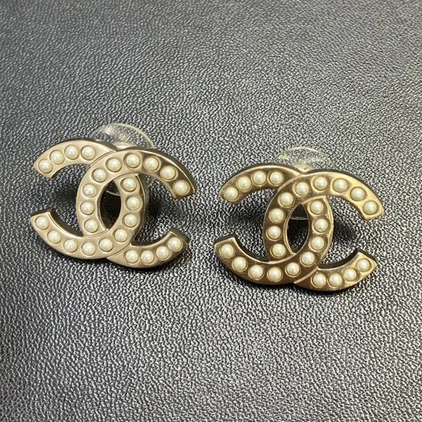 シャネル　ココマーク　パールピアス