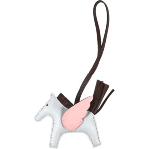 エルメス ロデオペガサスPM チャーム レザー K刻印