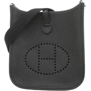 エルメス エヴリンTPM ショルダーバッグ レザー Y刻印 シルバー金具