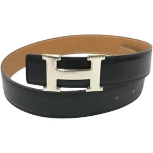 エルメス Hベルト ベルト レザー ○Z刻印 シルバー金具