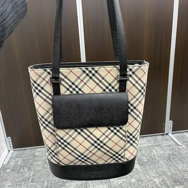 バーバリー　ノバチェック　トートバッグ