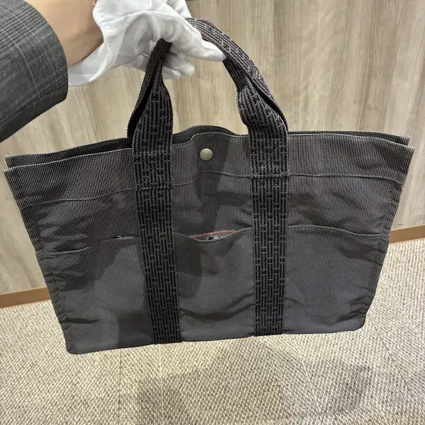 エルメス　エールライン　トートバッグ