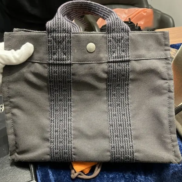 エルメス　エールライン　トートバッグ