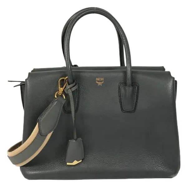MCM ハンドバッグ レザー